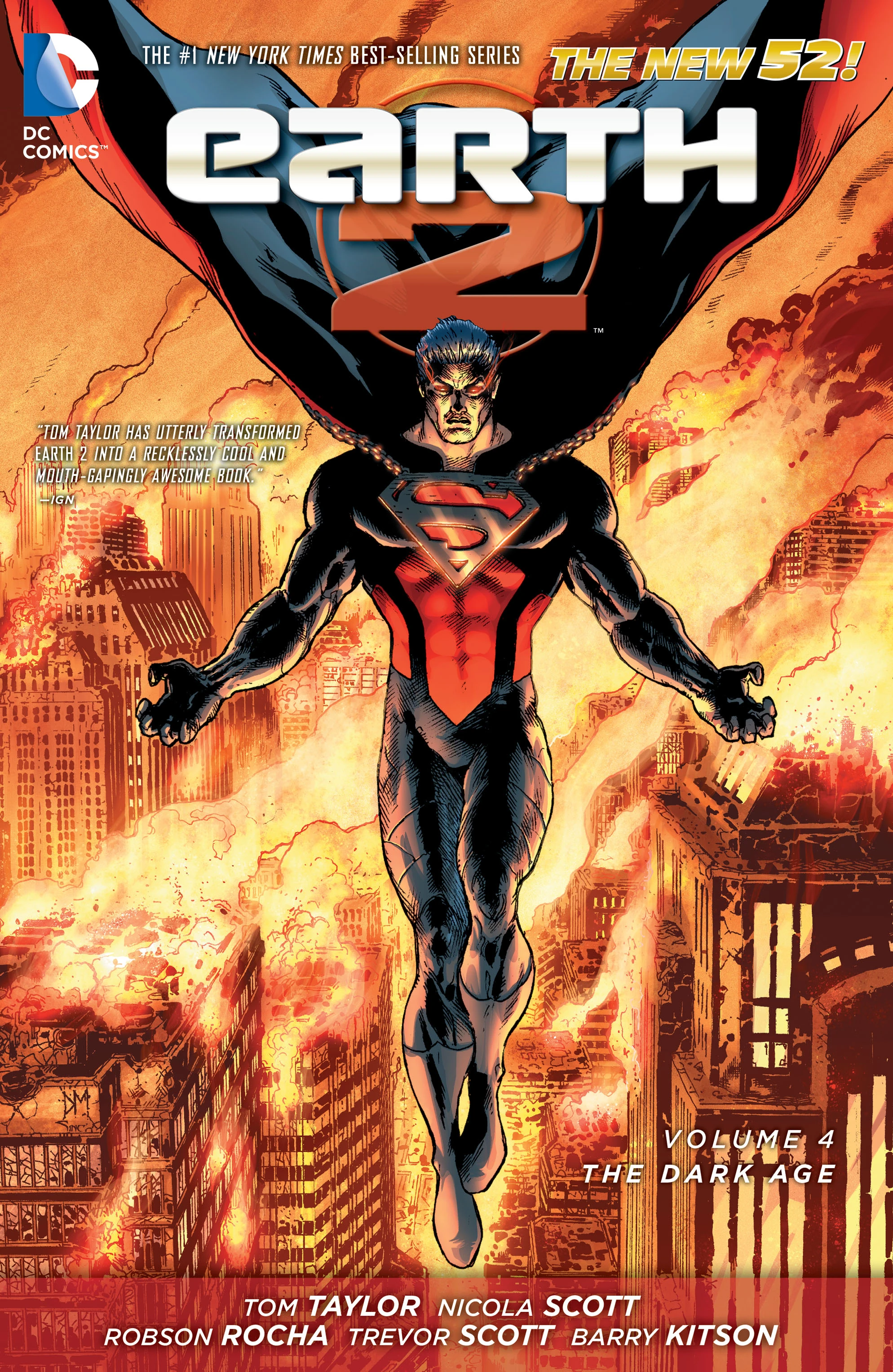 Earth 2 Vol. 4: The Dark Age (DC, 2014) cover